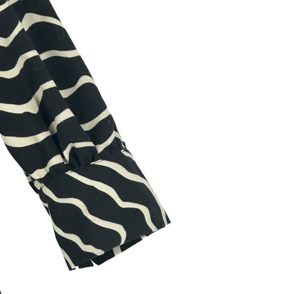 Who What Wear Women’s Zebra Print Long Sleeve Midi Dress Size L - Picture 7 of 12